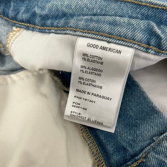 GOOD AMERICAN GOOD 90S SHORT - PLUS SZ 22 - Picture 2 of 6